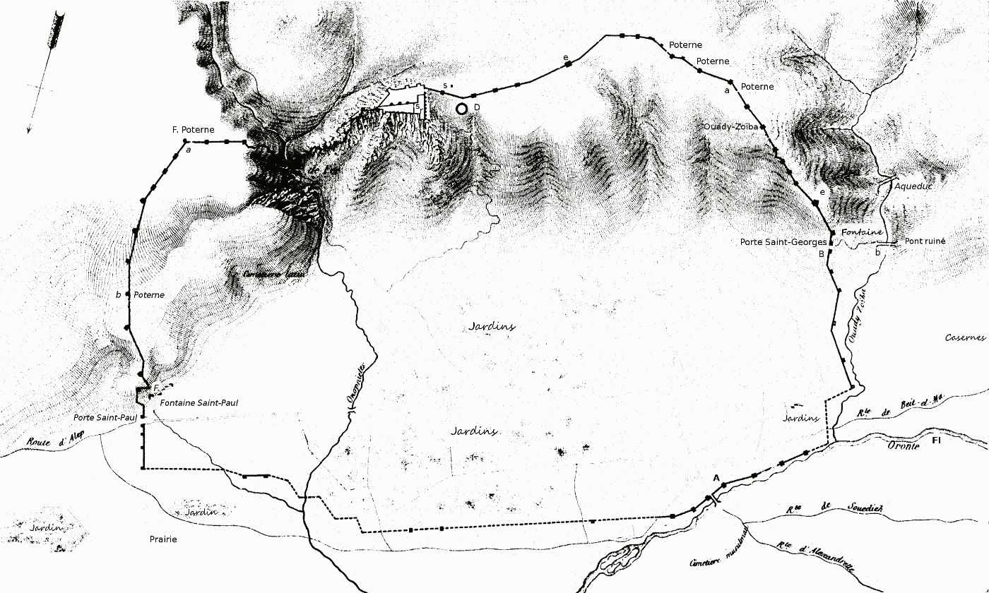 Plan Defense des villes - Antioche