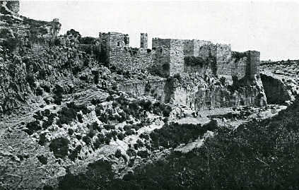Château de Saône. Front Sud