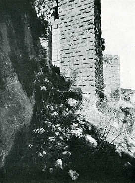 Château de Saône. Front sud