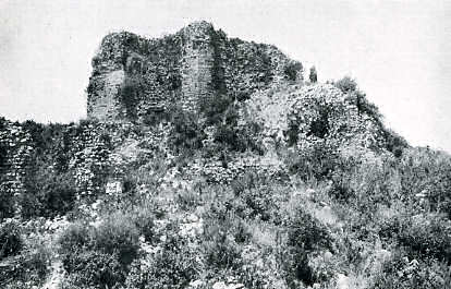 Château de Saône. Le Château Byzantin.