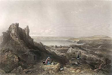 Reproduction des ruines du château de Saphet