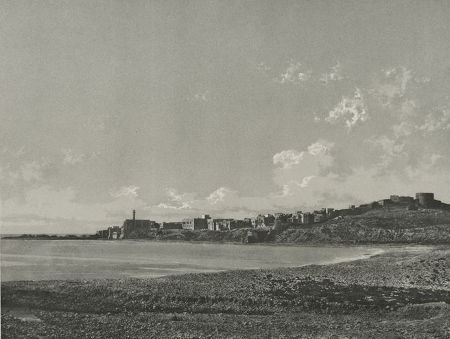 Sidon,  prise du cimetière chrétien