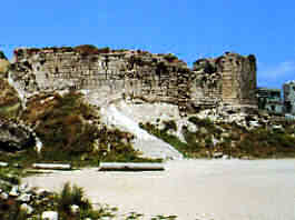 Sidon, château de Terre - Image Jean Mesqui