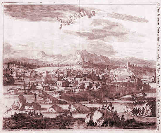 Tripoli, reproduction de la ville et des châteaux